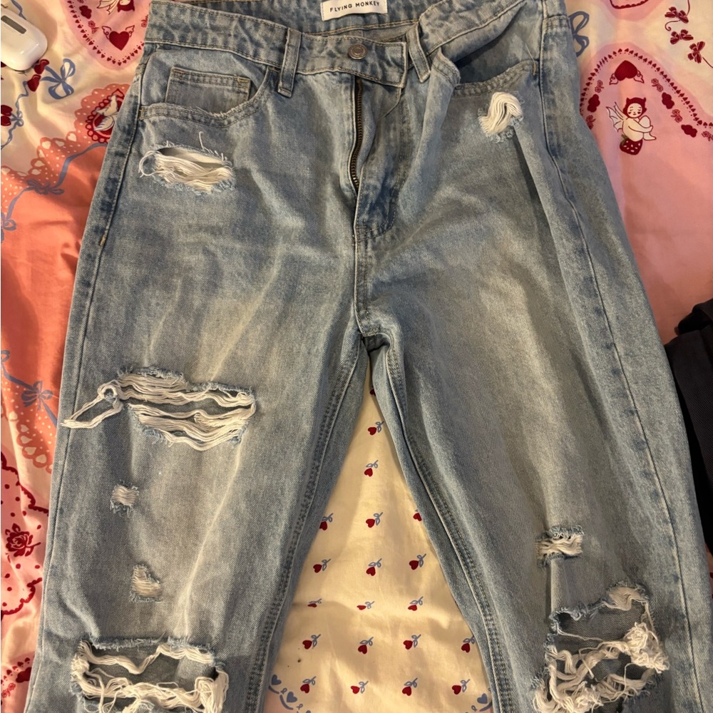 Flying monkey jeans